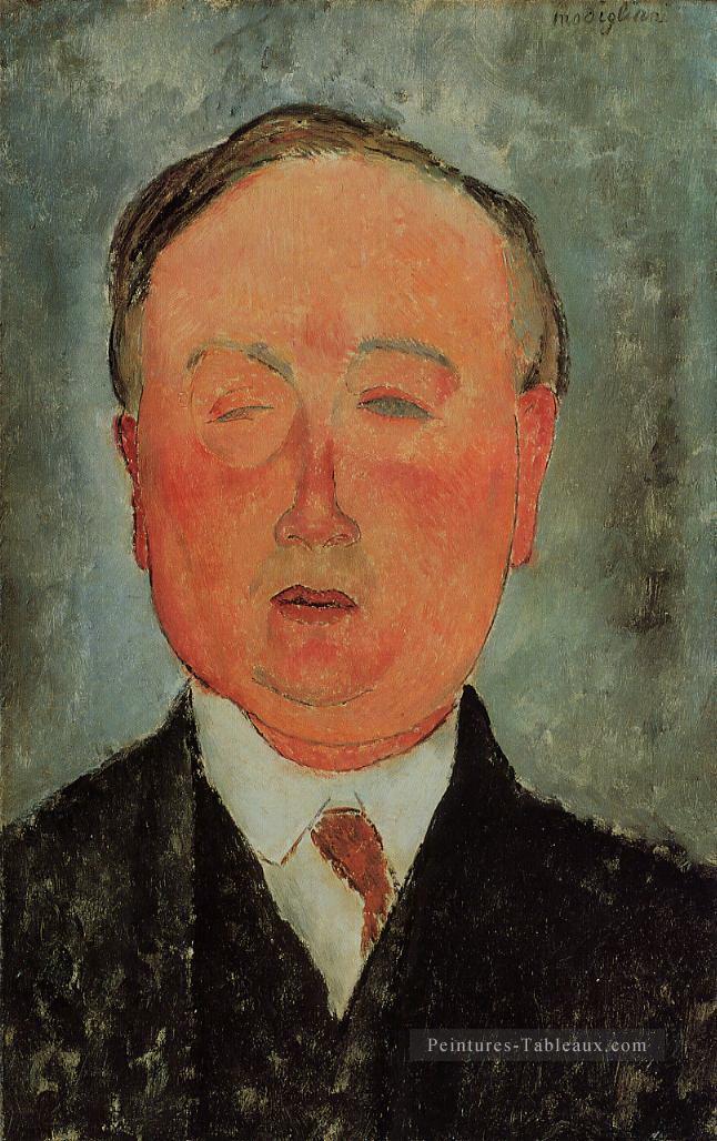 l’homme au monocle Amedeo Modigliani Peintures à l'huile